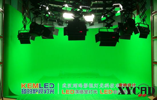 【KEMLED】演播室灯光案例实景图